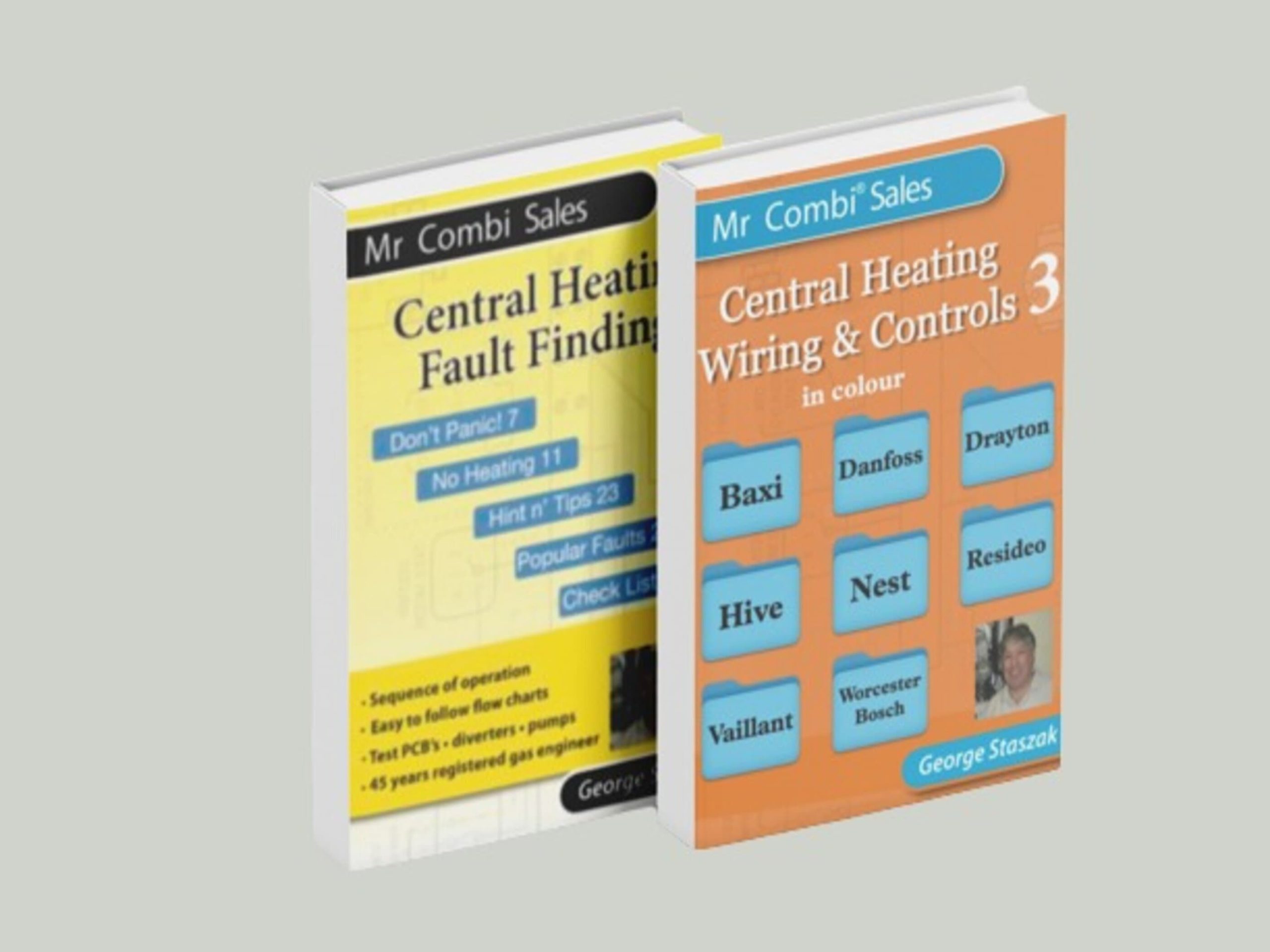 Central Heating Wiring & Controls Book 3 + Central Heating Fault Finding